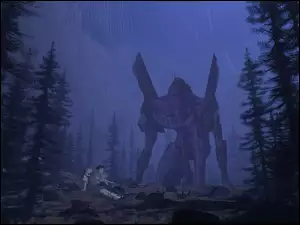 Neon Genesis Evangelion, postać, ludzie, las
