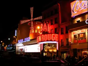 Moulin Rouge, Francja, Montmartre, Paryż, Kabaret