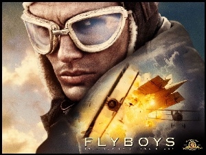 Flyboys, wybuch, twarz, dwupat