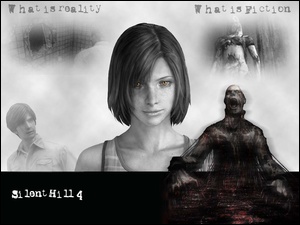 kobieta, Silent Hill 4, mężczyzna, potwór