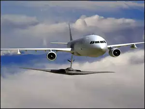 Airbus A330 MRTT, B-2, Tankowanie, Odrzutowiec