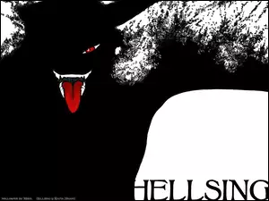 Hellsing, postać, język, oko