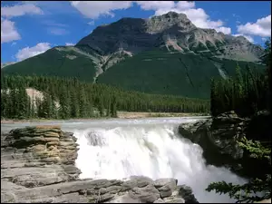 Góra, Kanada, Wodospad