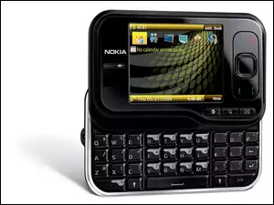 Nokia 6760, QWERTY, czarna, Klawiatura
