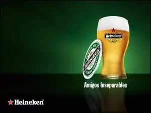 pokal, Piwo, Heineken