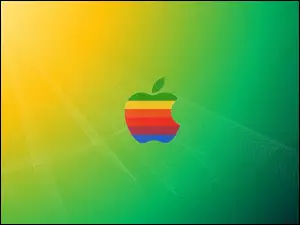 Apple, Tęczowe, Logo