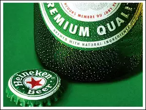 Butelka, Heineken, Kapsel, Logo