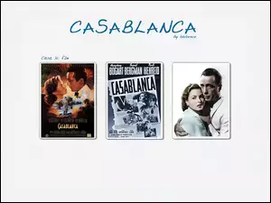 Casablanca, tytu, okadki, filmu