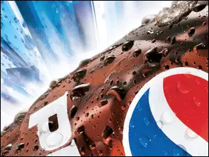 Pepsi, Butelka, Krople