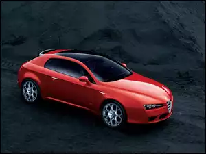 Dach, Alfa Romeo Brera, Szklany