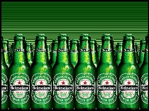 Butelek, Heineken, Rzędy