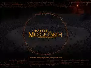 Lotr, The Battle Of Middle Earth