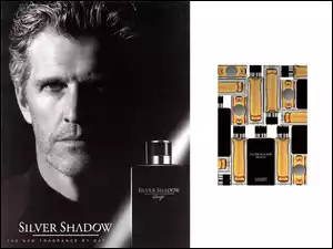 shadow, flakon, Davidoff, mężczyzna, silwer, perfumy