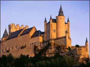 Zamek, Hiszpania, Segowia