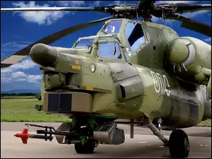 Mi-28, Kabina
