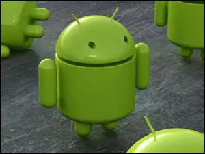 Android, Zielony, Ludzik