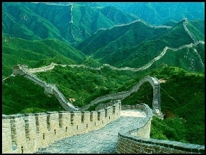 Góry, Chiński, Mur