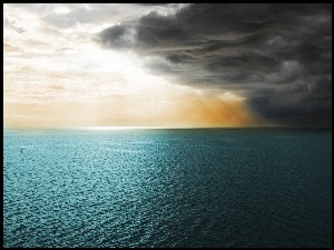 Ocean, Czarne, Chmury