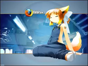 Lis, Firefox, Dziewczynka