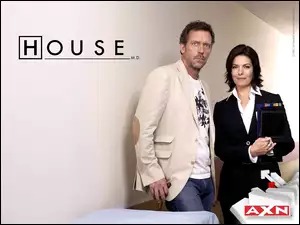 AXN, Dr. House, Hugh Lauriego