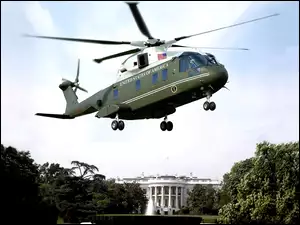 Dom, Lockheed Martin, Presidential Hawk, VH-71, Biały