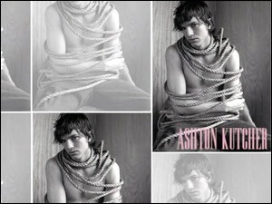 włosy, Ashton Kutcher, lina