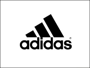 Adidas, Czarne, Logo