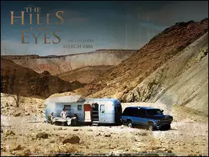 samochód, The Hills Have Eyes, pustynia, wzgórza, camping