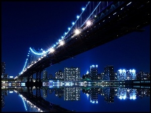Most, Nowy Jork, Oświetlony
