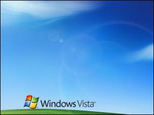 Windows Vista, chmury, microsoft, łąka