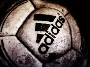 Czarne, Piłka, Logo, Adidas