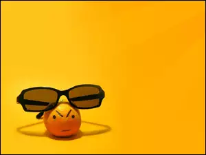 Okulary, Pomarańcza, Mina