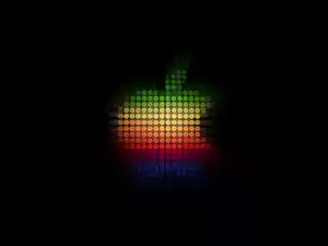 Apple, Neonowe, Logo