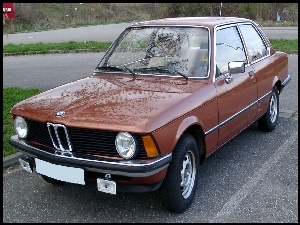 E21, brązowe, BMW 3