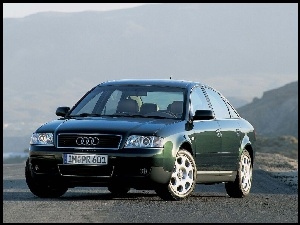 Zielony, Audi A6