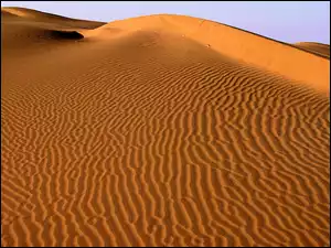Sahara, Piaski, Pustynia