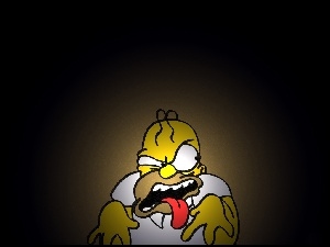 Karykatura, Homer, Simpson