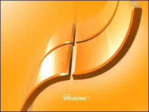 Pomarańczowe, XP, Logo, Windows