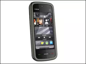Ciemna, Nokia 5230, Szara