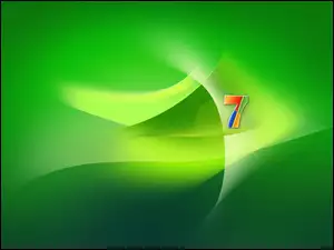 Windows 7, Smugi, Zielone, Pasy
