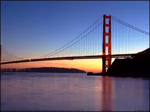 San Francisco, Golden Gate, Wiszący, Most