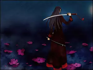 Katana, Kobieta, Samurai