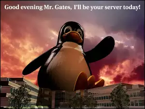 Pingwin, Linux, Potężny