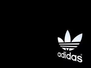 Tło, Białe, Adidas, Logo, Czarne