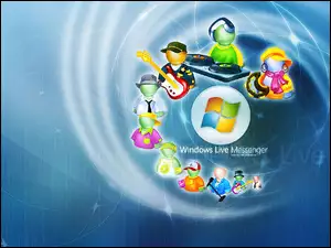 Programy MSN, instrumenty, grafika, postacie