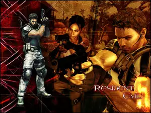 Resident Evil 5, Bohaterowie
