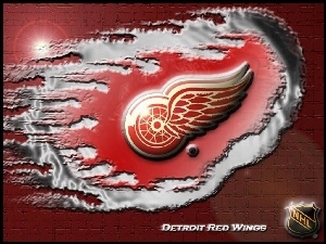 Logo, Detroit Red Wings, Drużyny, NHL