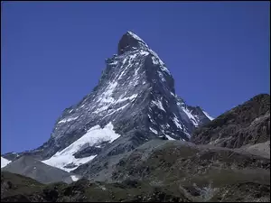Pogranicze, Góra Matterhorn, Włochy, Szwajcaria