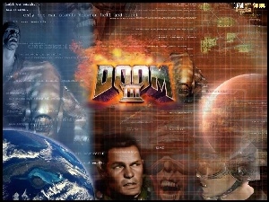 Doom 3, planeta, postacie, ziemia