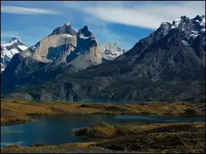Patagonia, Jezioro, Góry